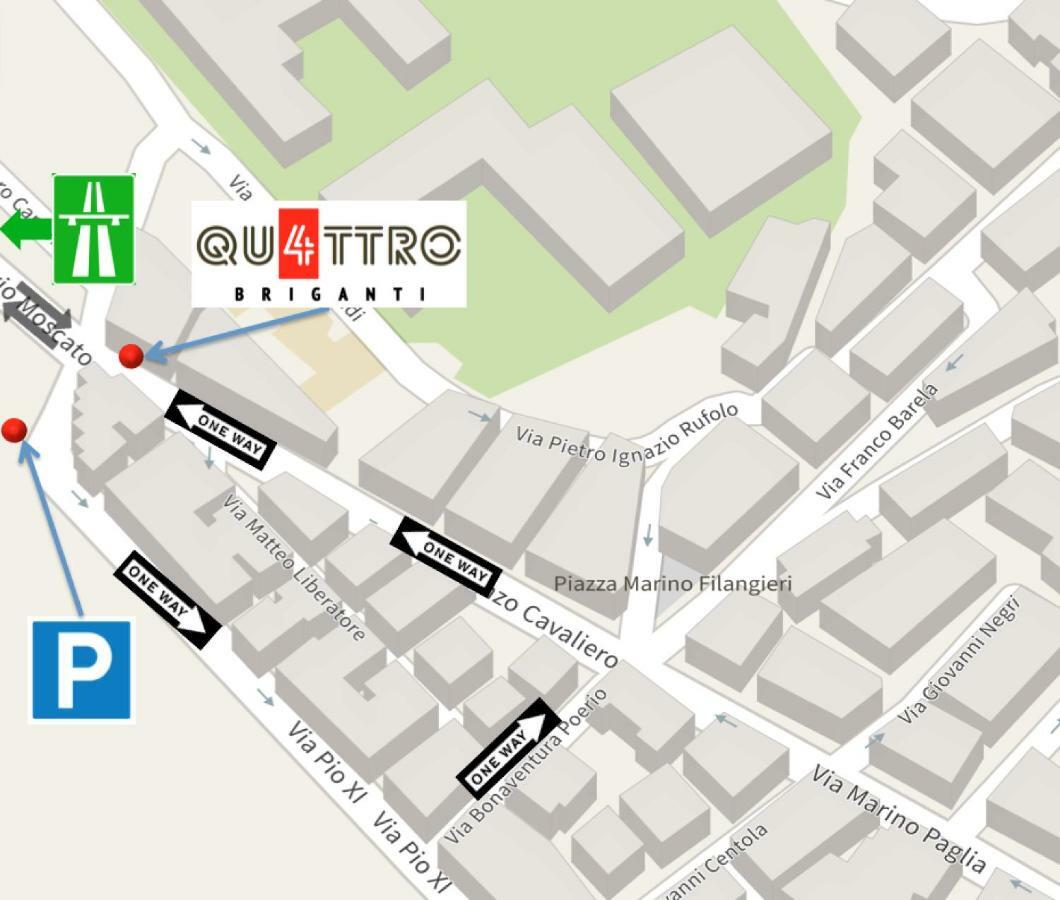 Quattro Briganti Bed and Breakfast Salerno Exteriör bild